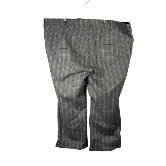 Torrid Crop Sky High Boot Jeans Jupiter Grey Plaid Super Soft Womens Plus 26 - Picture 4 of 8